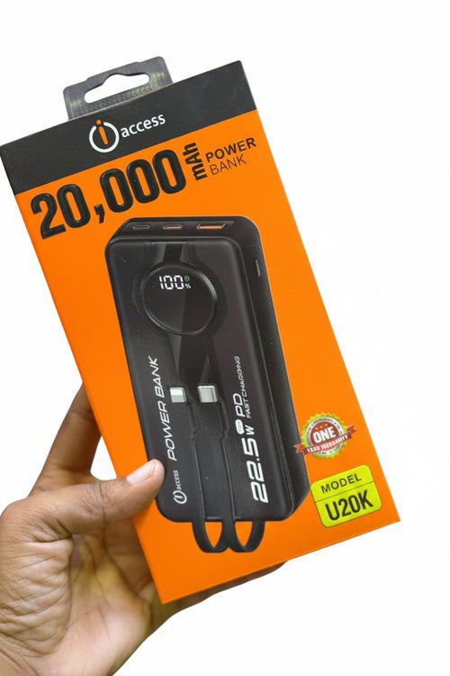 Daily Essentials Bundle | Power Bank + Fast Charger
