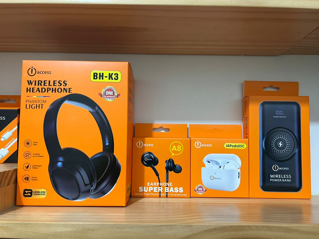 iAccess BH-K3 Wireless Bluetooth Headphones