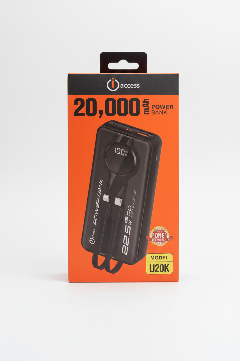 Daily Essentials Bundle | Power Bank + Fast Charger