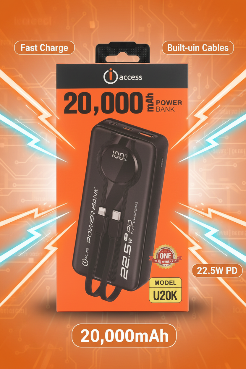 Daily Essentials Bundle | Power Bank + Fast Charger