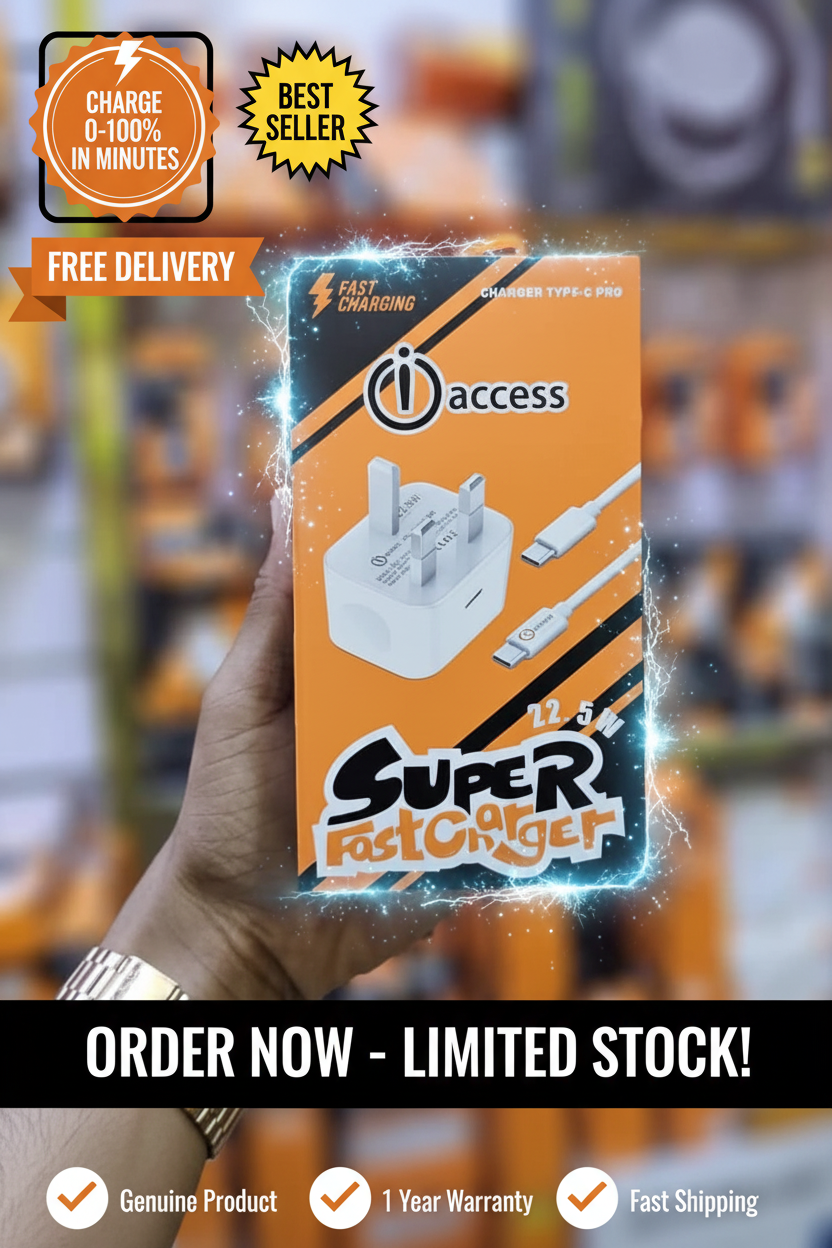 Iaccess super fast Charger 22.5