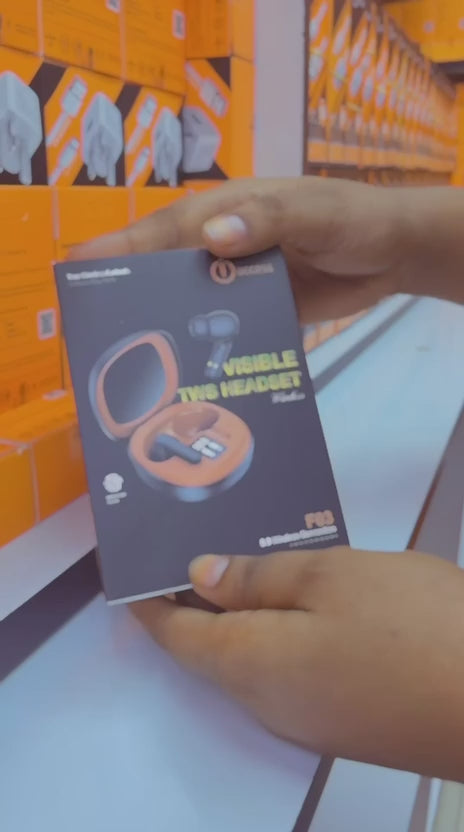 iAccess TWS Wireless Earbuds with Digital Display